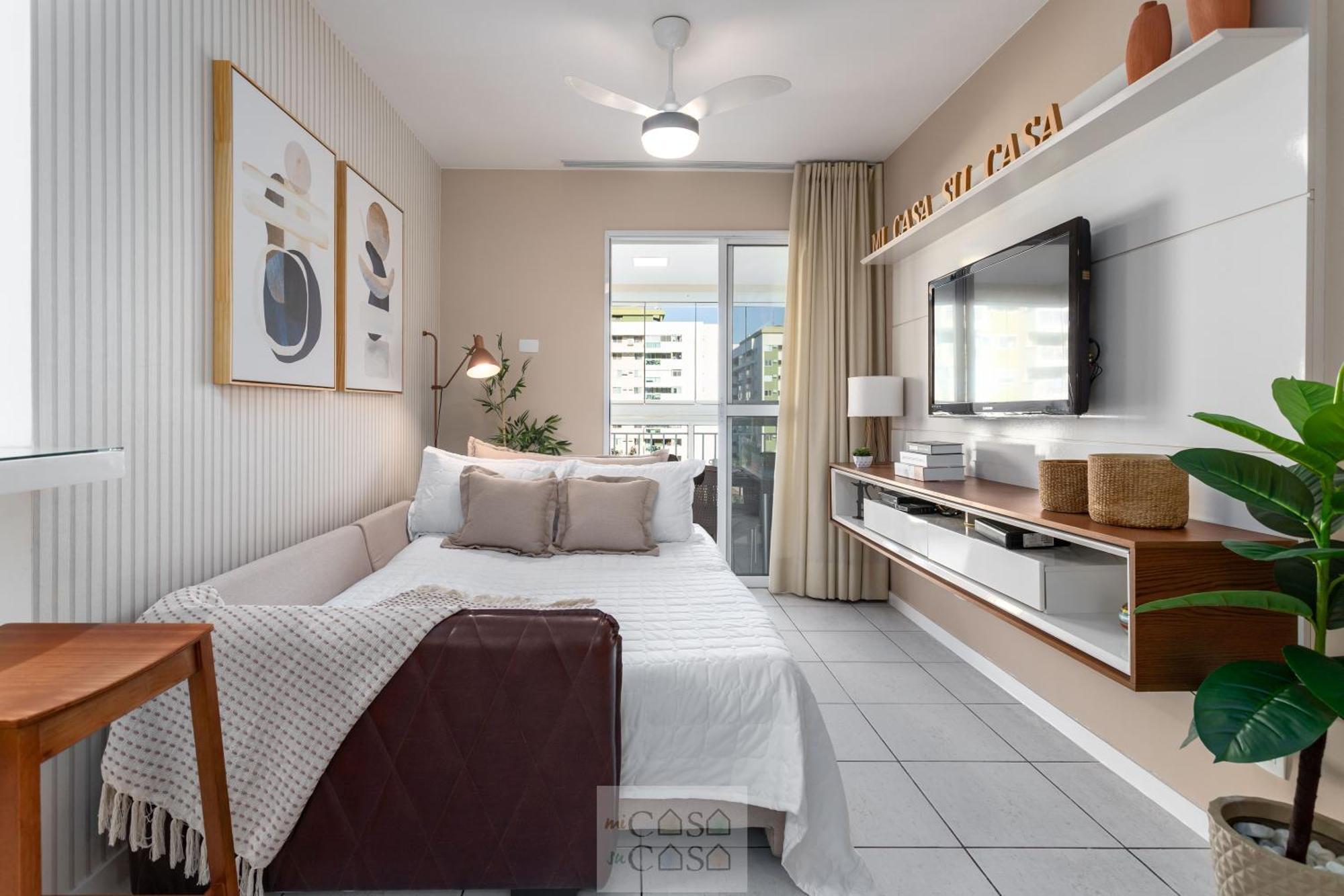 Hébergement de vacances 2 Quartos Com Varanda A 300m Riocentro Wi-fi 120mbps E Cozinha Completa - Com Piscina, Estacionamento, Portaria 24h E Parquinho Infantil - Indicado Grupos, A Trabalho E Criancas Rio de Janeiro
