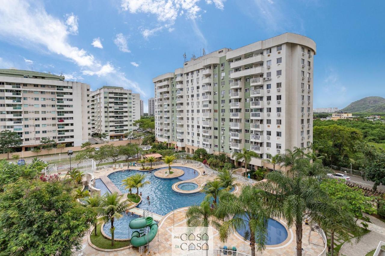 Hébergement de vacances 2 Quartos Com Varanda A 300m Riocentro Wi-fi 120mbps E Cozinha Completa - Com Piscina, Estacionamento, Portaria 24h E Parquinho Infantil - Indicado Grupos, A Trabalho E Criancas